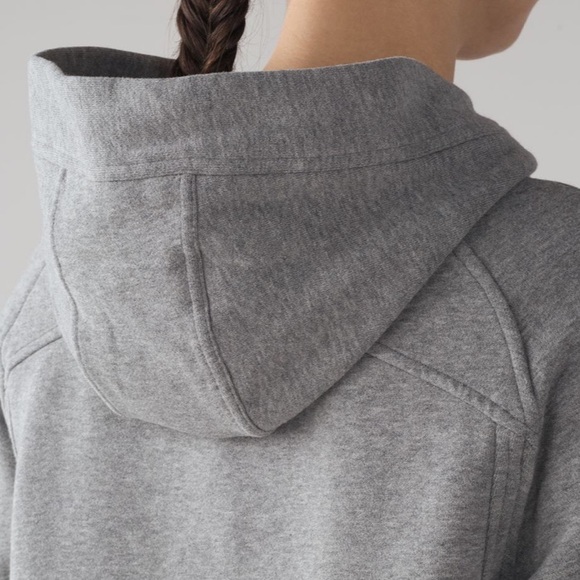 EUC Lululemon Wind Down Pullover Heathered Medium Grey / Slate Size 4 - Picture 2 of 16